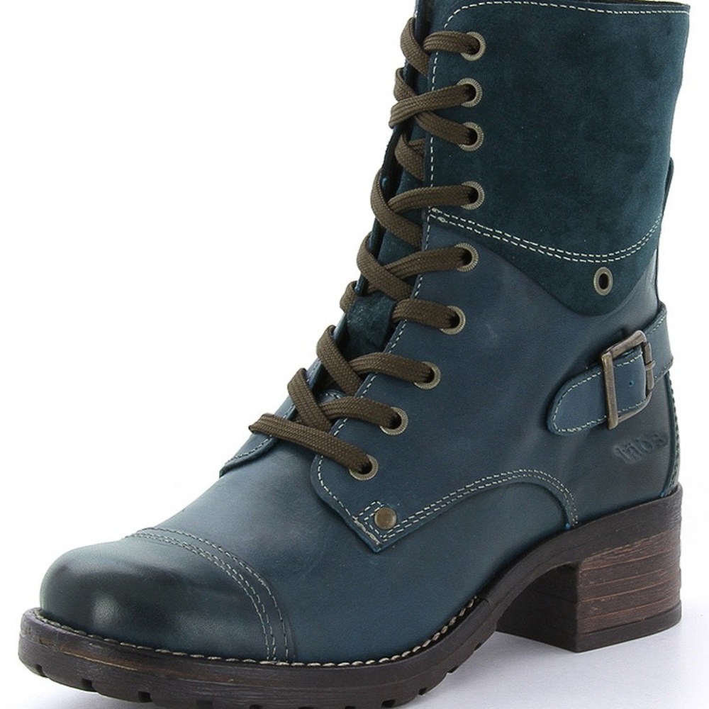 Taos Crave Boot Teal size 39 NWT in box